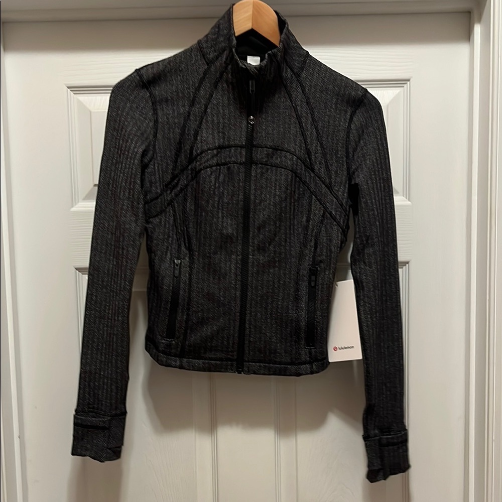 NWT Lululemon Define Cropped Herringbone Women's Jacket